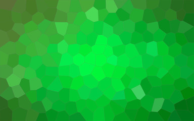 Fototapeta na wymiar Illustration of green pastel Middle size hexagon background.