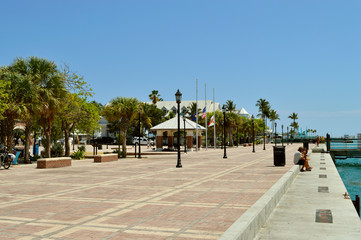 Key West Marina in Florida