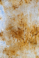 light gray metal sheet texture with corrosion. background