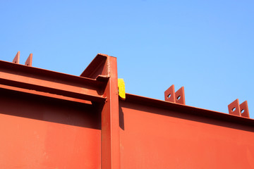 red steel plate