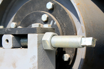 Metal bolts and screws