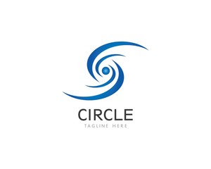 circle logo vector template