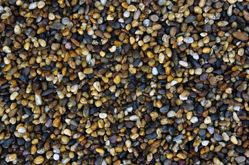 Mix color of gravel texture background