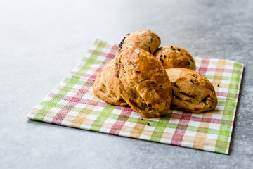 Salty Turkish Pastry with Dill / Pogaca