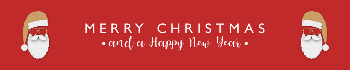 Nikolaus Banner - Merry Christmas and a happy new year