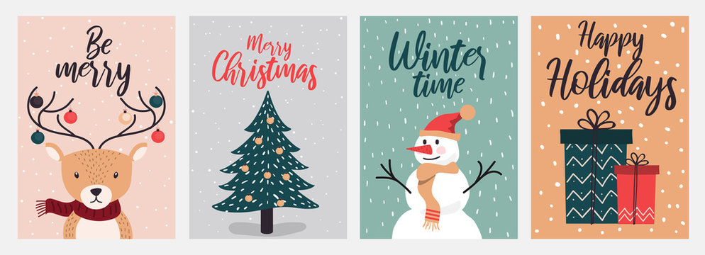Christmas cards design 2 - Powered by Adobe
