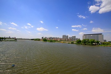 Water park scenery, Luannan County, China