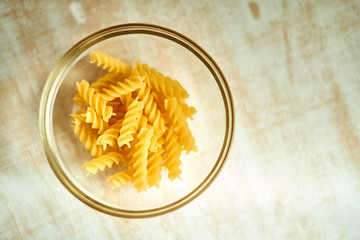 pasta in bowl