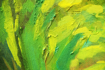 Artists oil paints multicolored closeup abstract background