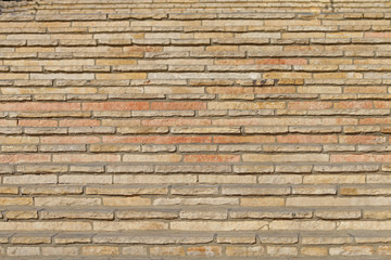 the steps up solid and high