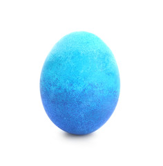 Easter egg on white background