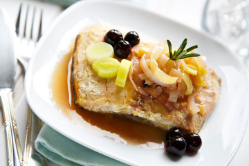 Salmon with Orange Juice