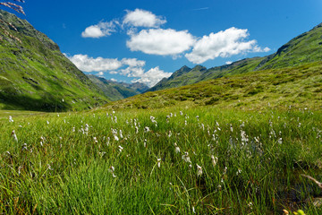 Silvrettagruppe in den Zentralalpen zwischen der Schweiz und Österreich von Österreich aus gesehen