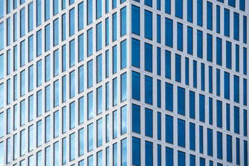 Fototapeta na wymiar abstract exterior skyscraper building pattern
