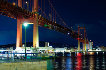 若戸大橋の夜景