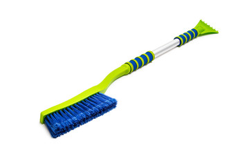 Brush basting for machine