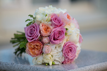 the bride's bouquet