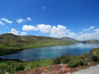 Lagune de Pomacanchi, Pérou