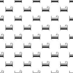 Baby bed toys pattern seamless vector repeat geometric for any web design