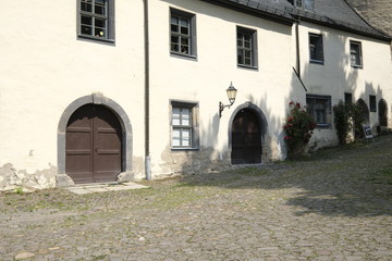 Altenburger Residenzschloss mit Schlosspark und Orangerie in der Skatstadt Altenburg, Thüringen, Deutschland