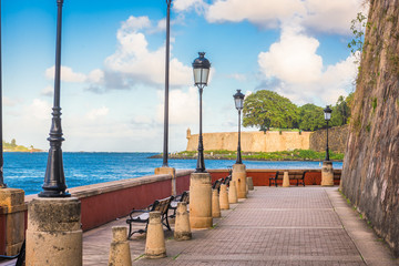 San Juan, Puerto RIco - obrazy, fototapety, plakaty