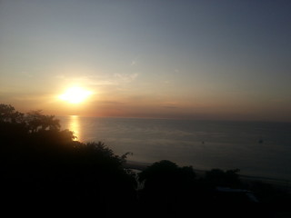 atardecer