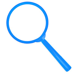 Blue Toy Magnifying Glass