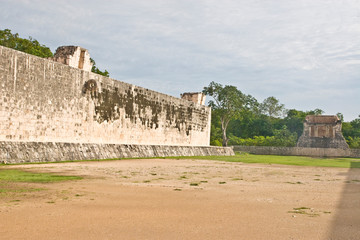 Mayan ballcourt, Chichen Itza