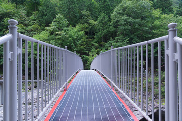 Bridge of the Mitarai ravine Nara,Japan.
