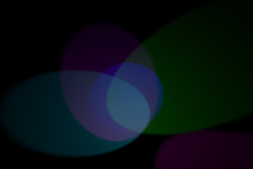 CGI 3D rendered colorful lighting background.