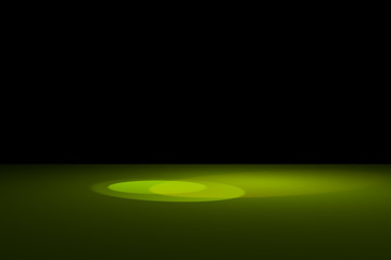 CGI 3D rendered colorful lighting background.