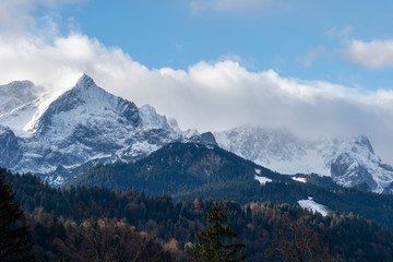 Fototapeta na wymiar Die Alpen