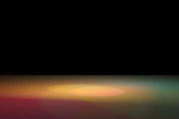 CGI 3D rendered colorful lighting background.