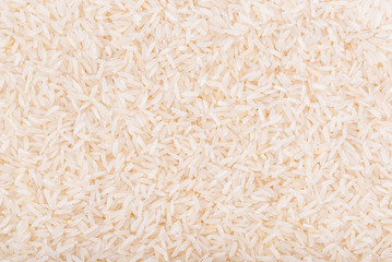 Pile of white rice background