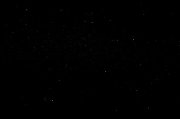 stars on black background