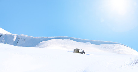 Winter im Hochgebirge