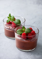 chocolate mousse