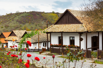 Fototapeta na wymiar Village Holloko, Hungary