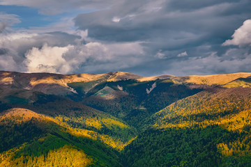 Carpatian Mountains in Romania