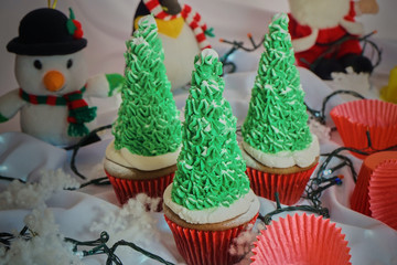 Cupcakes Navideños