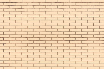 Beige brick wall background texture