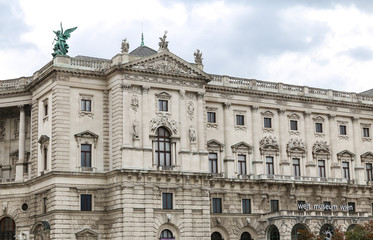 Neue Burg Wing in Hofburg Palace, Vienna, Austria