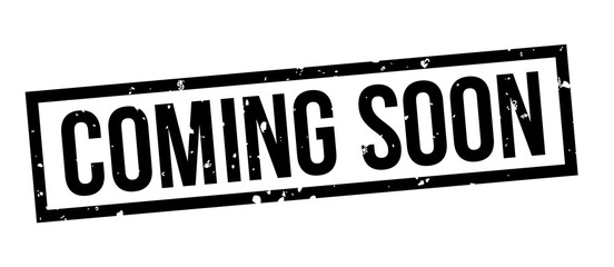 coming soon square grunge black stamp badge