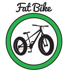 fat bike mountain bicycle sport