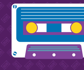 Fototapeta premium vector illustration. A minimalistic hipster colored frame design