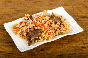 Asian rice - Plov