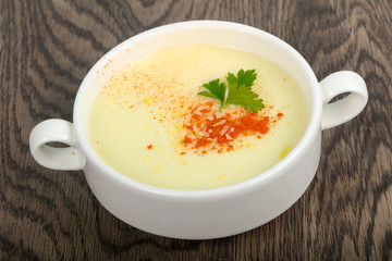 Cheese soup