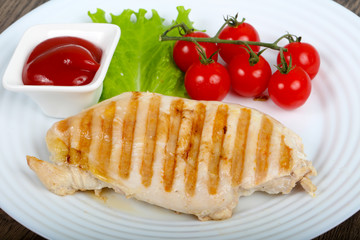 Grilled chicken breast