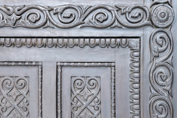 Element of wood carving