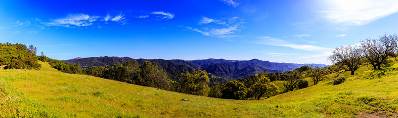 Panoramic Countryside on an Afternoon